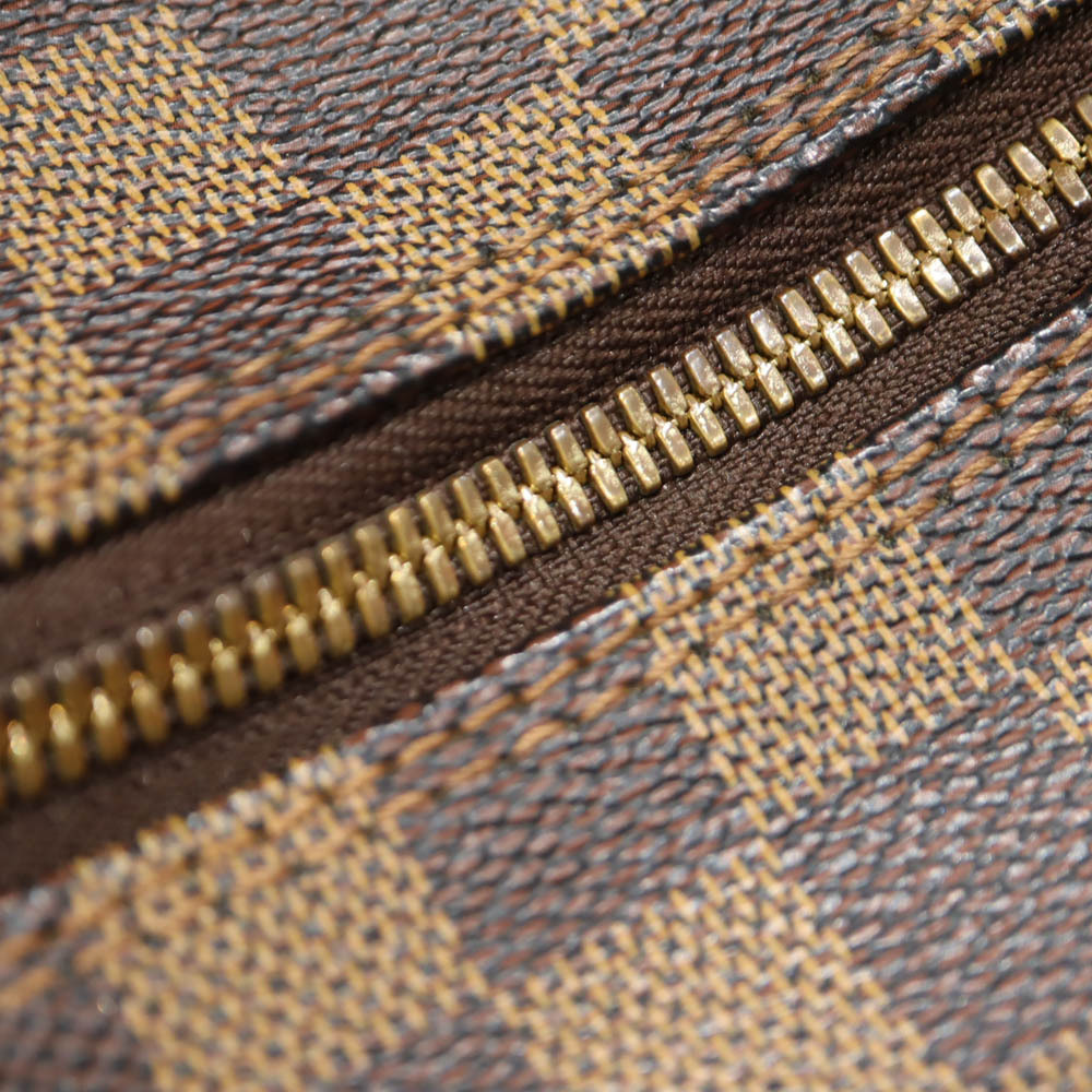 Louis Vuitton Naviglio Shoulder Bag Damier Ebene Brown